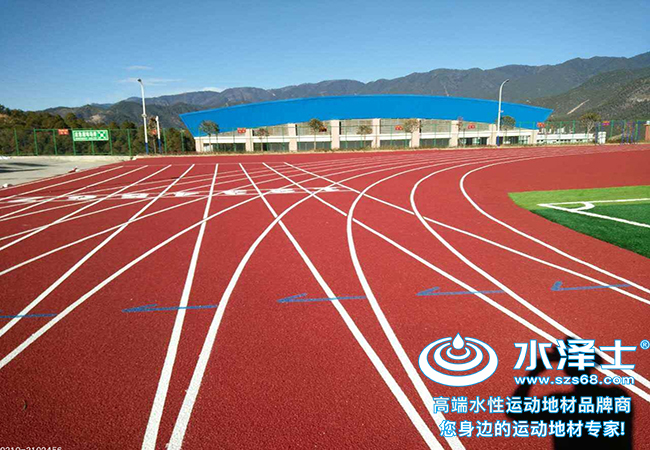 新國標(biāo)塑膠跑道材料廠家