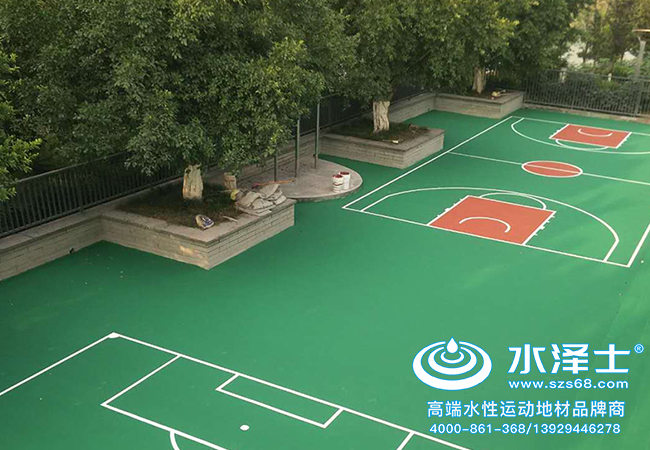丙烯酸籃球場