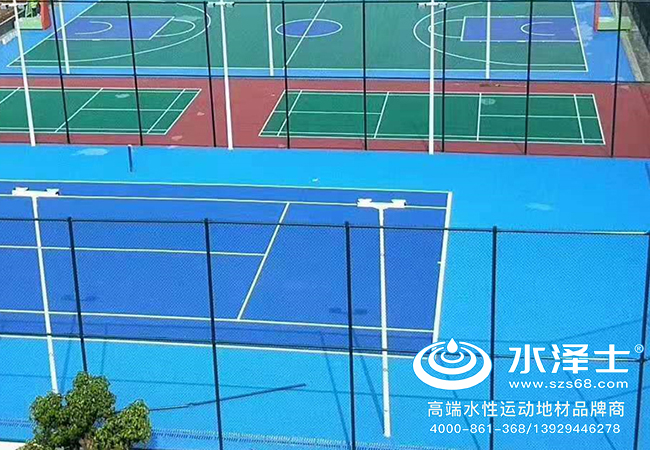 硅PU網(wǎng)球場